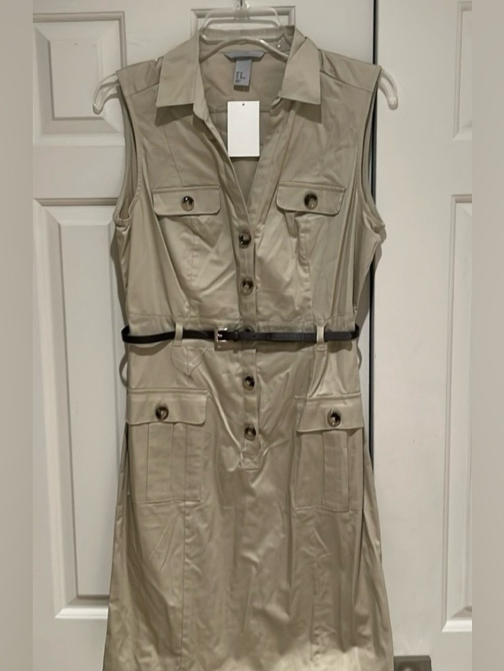 H&M Safari Dress - like new, size L